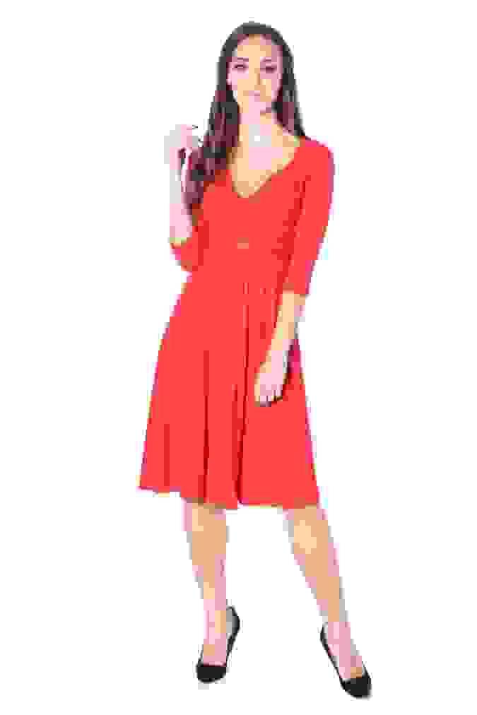 Sukienka 4400 - Czerwony