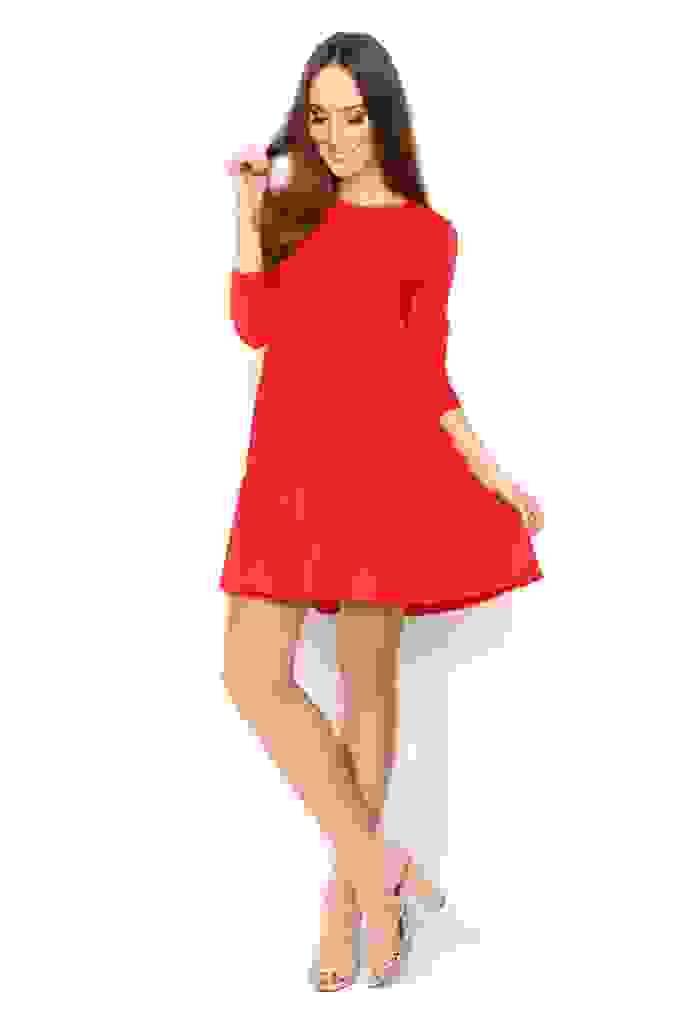 Sukienka 9023 - Czerwony