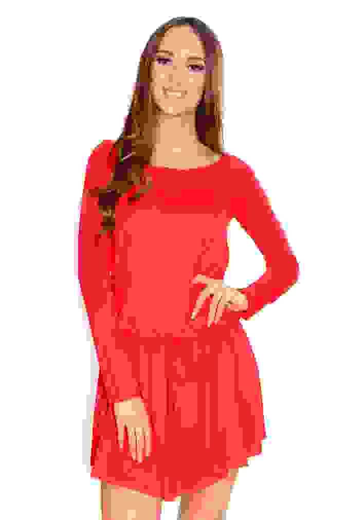Sukienka B031 - Czerwony