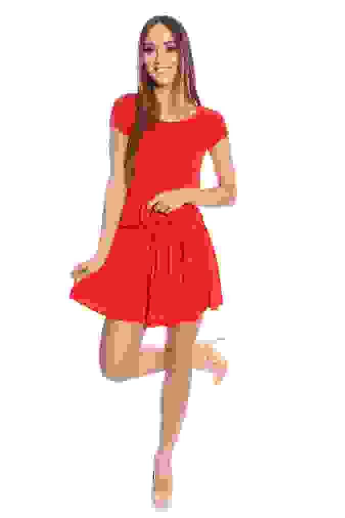 Sukienka 9010 - Czerwony