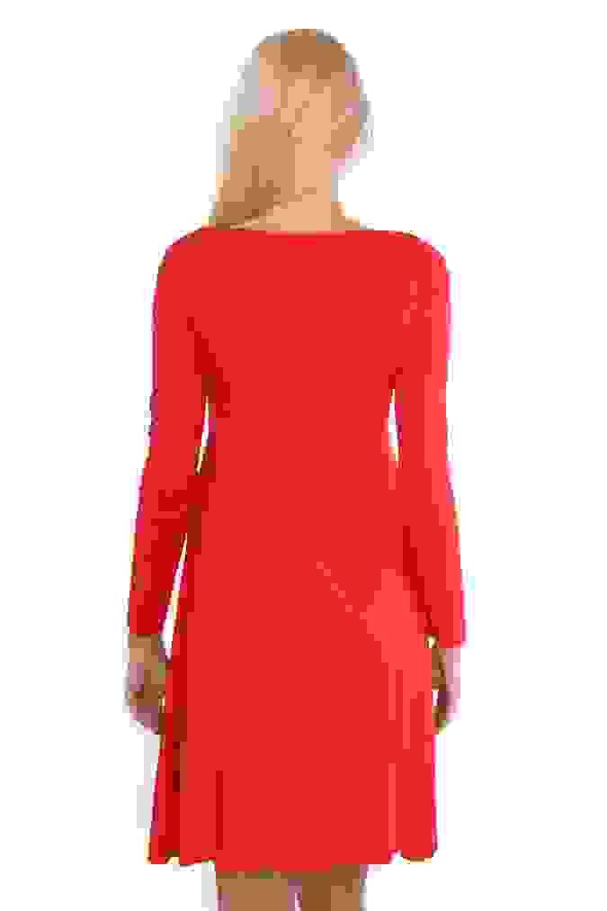 Sukienka 8445 - Czerwony