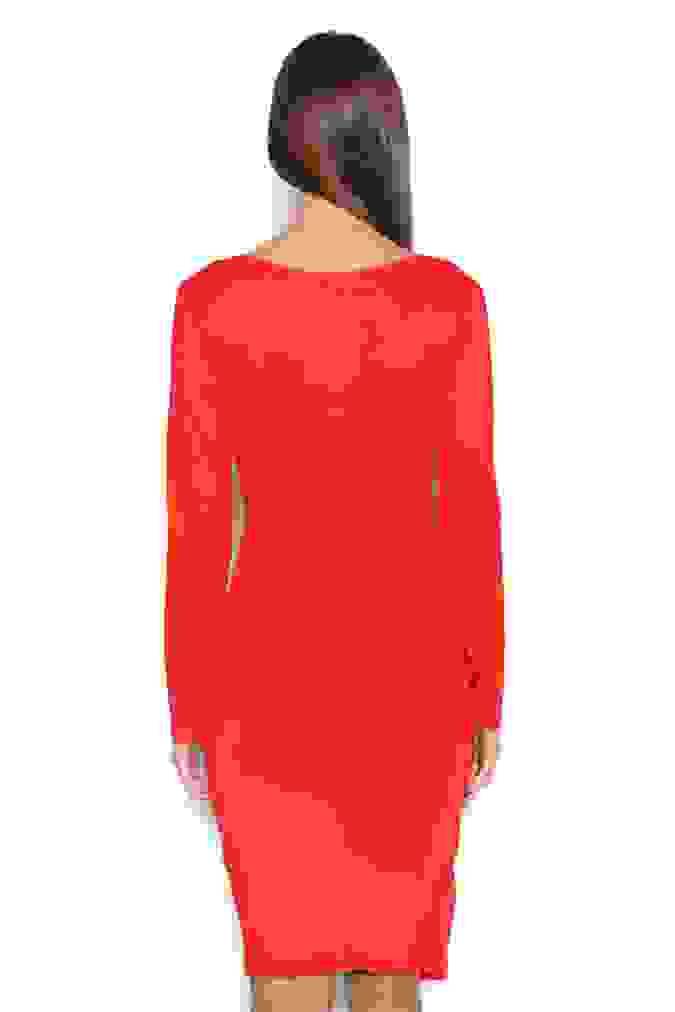 Sukienka 8136 - Czerwony