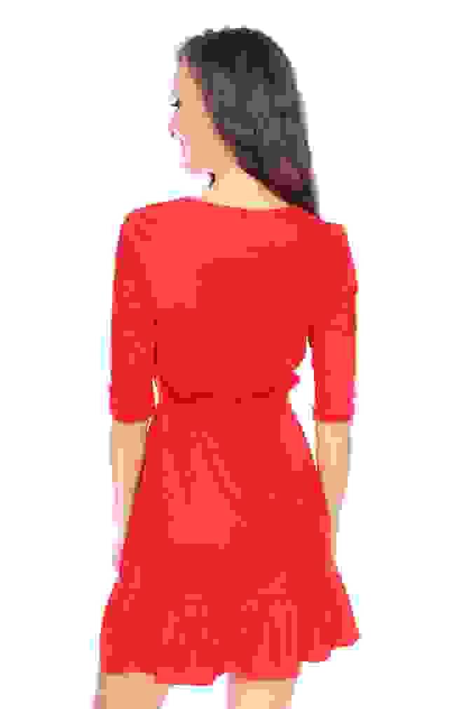 Sukienka 9049 - Czerwony