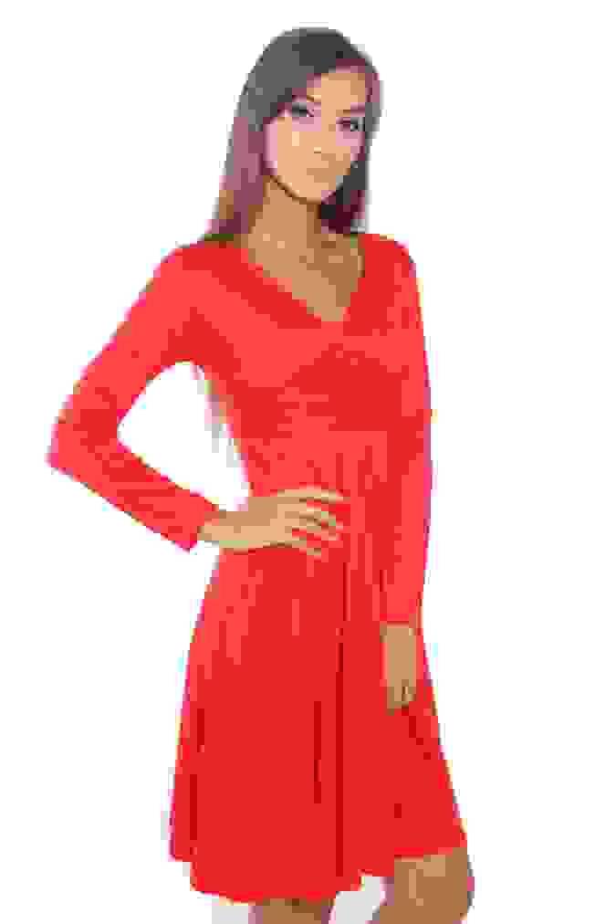 Sukienka 8445 - Czerwony