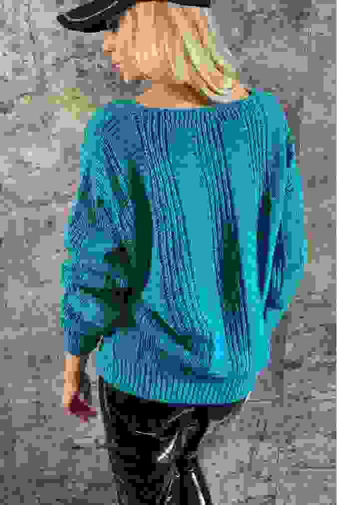 Kardigan sweter 201 WARSAW szmaragdowy