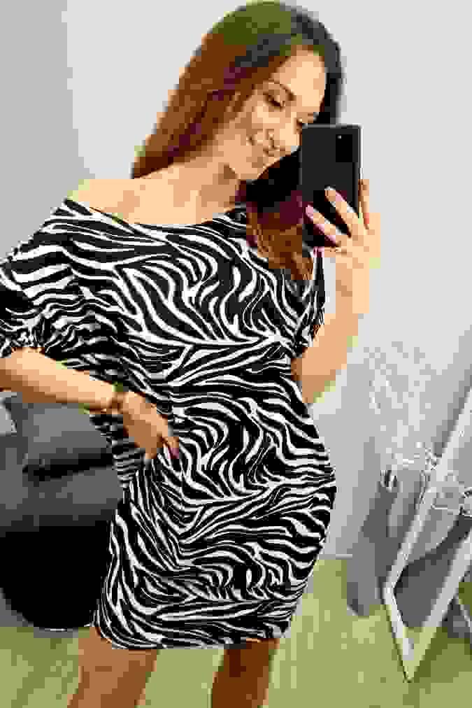 Sukienka 8230 - Zebra