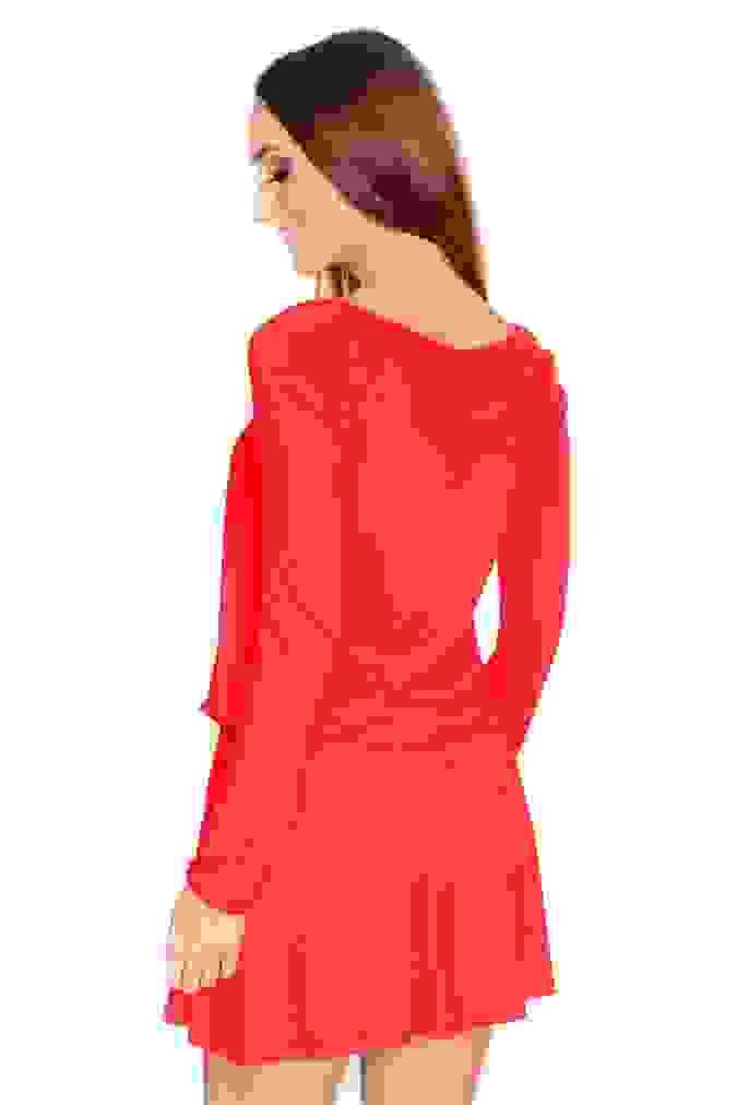 Sukienka B031 - Czerwony