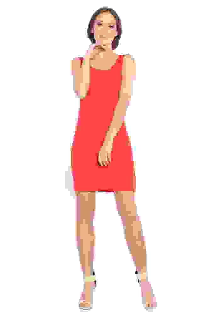 Sukienka 9004 - Czerwony
