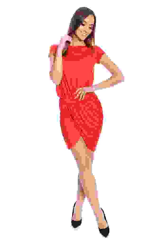 Sukienka 9009 - Czerwony