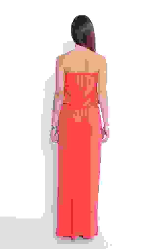 Sukienka 8204 - Koralowy