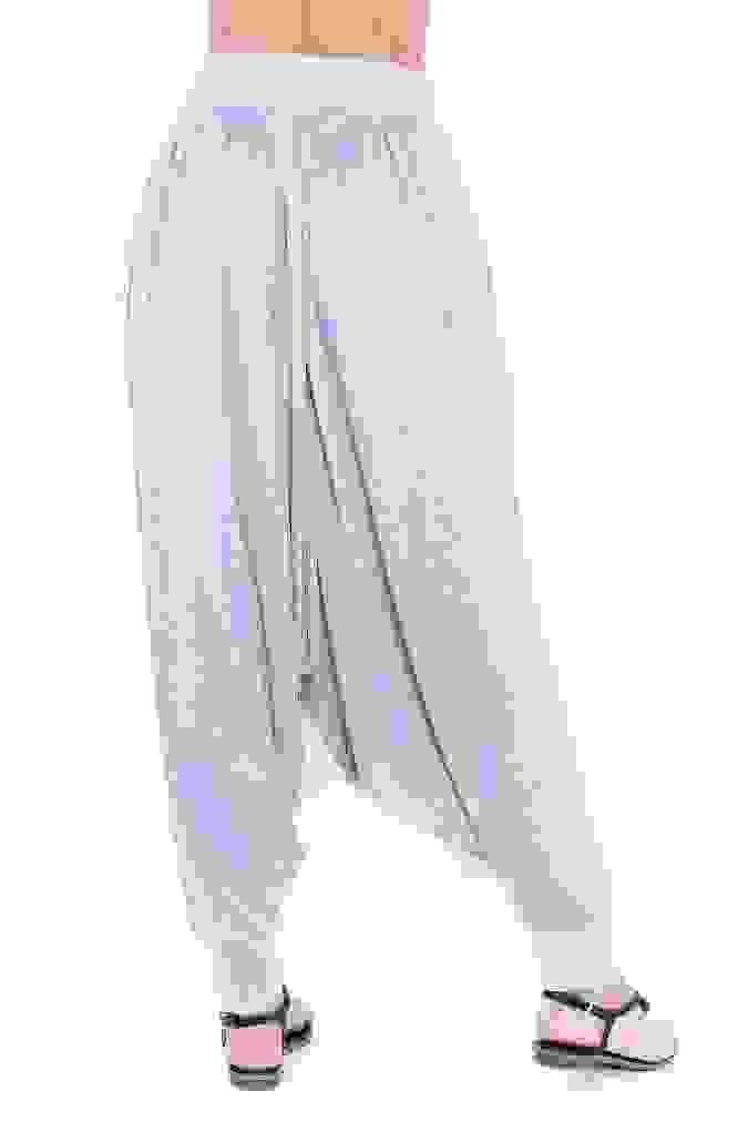 Spodnie 1095 - Szary melanż