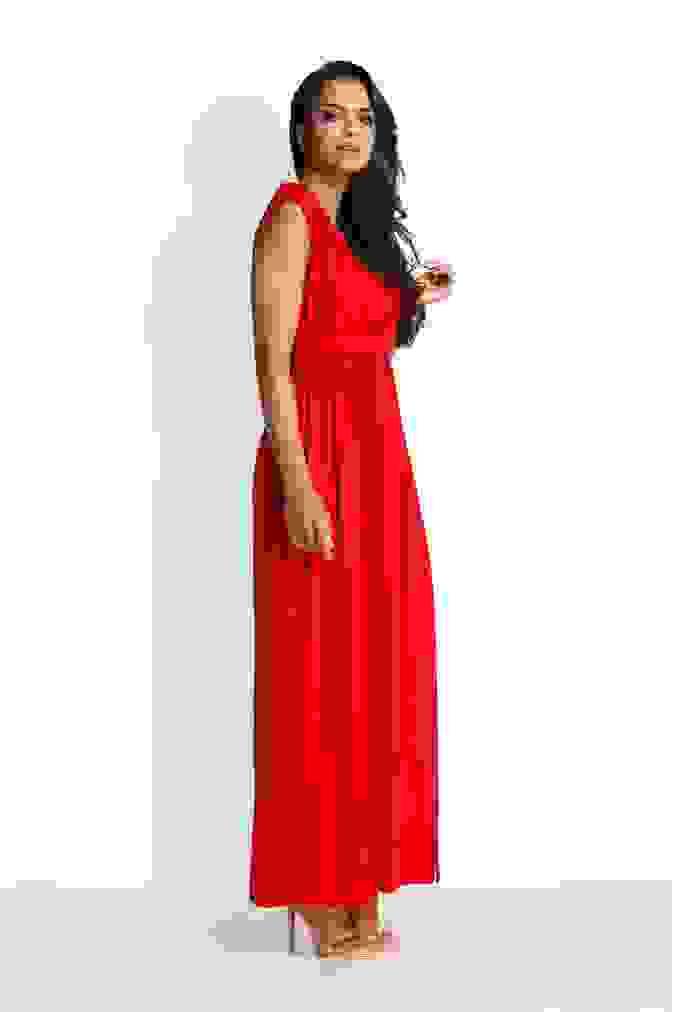 Sukienka 115EM - Czerwony