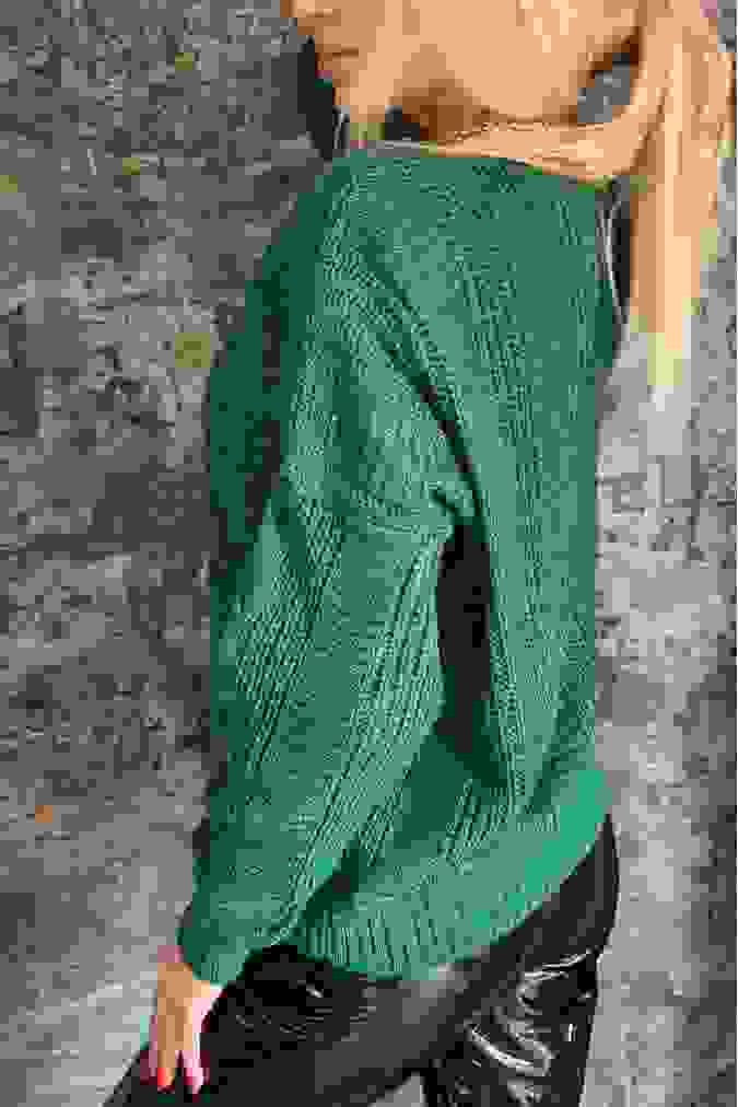 Kardigan sweter 201 WARSAW zielony