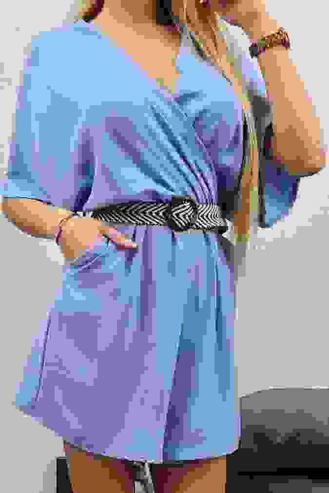 Kombinezon 7110 SOFIA kimono baby blue
