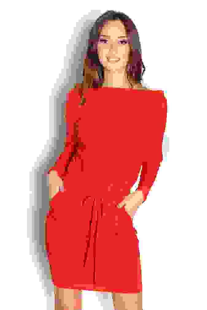 Sukienka 8241 - Czerwony